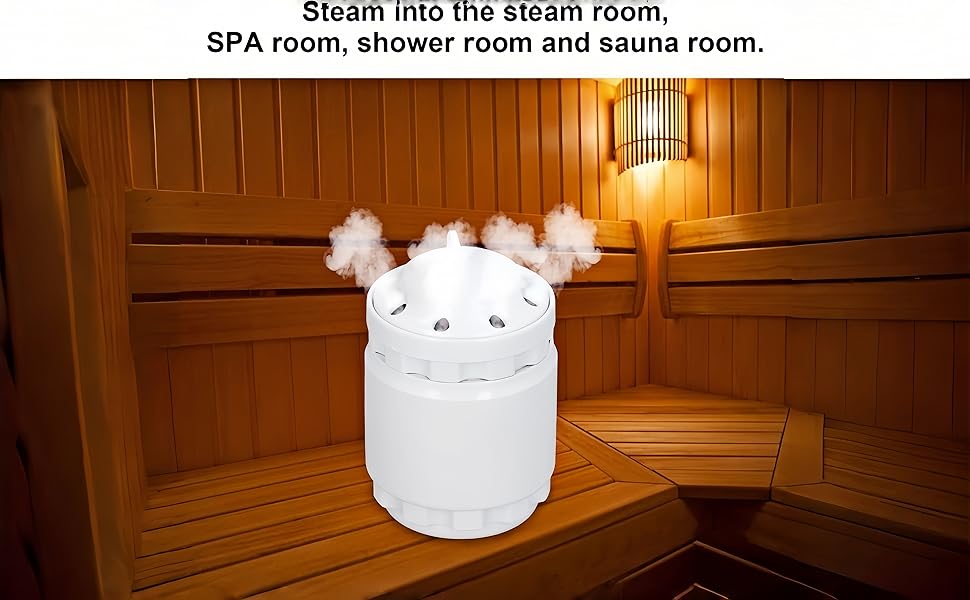 Steam Room Steam Outlet, Aromatherapy Steam Outlet, G1/2 Male Thread Steam  Generator Nozzle for Sauna Room SPA Room with Aromatherapy Function :  Amazon.co.uk: Home & Kitchen