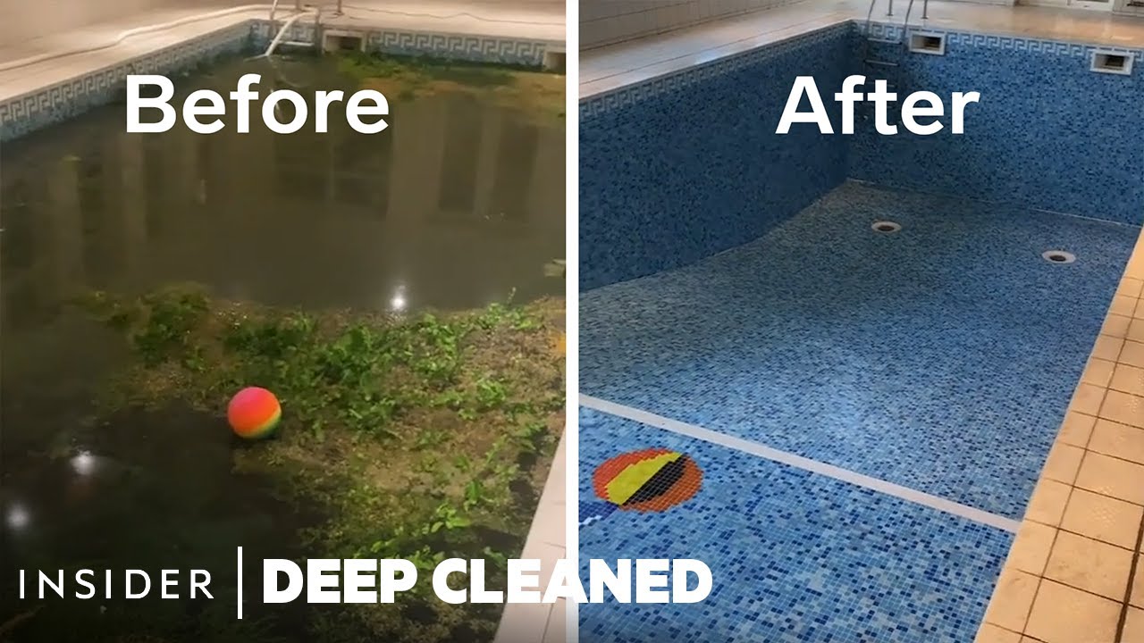 How An Abandoned Indoor Pool Is Deep Cleaned | Deep Cleaned | Insider